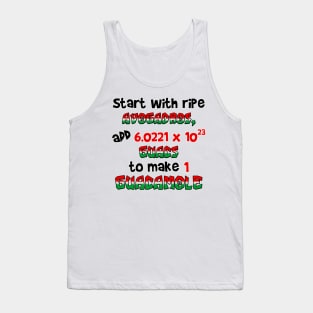 Avogadro recipe Tank Top